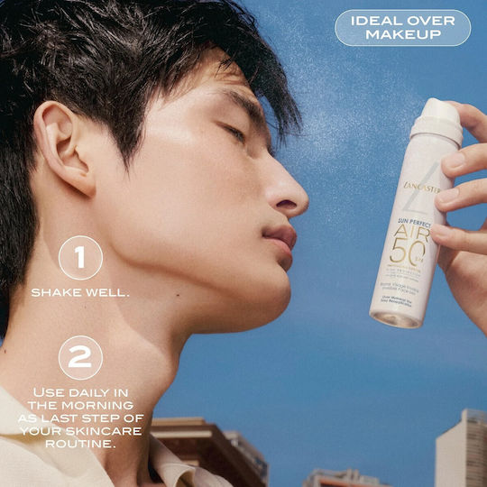 Lancaster Sun Perfect Air Invisible Αντηλιακό Mist Προσώπου SPF50 75ml