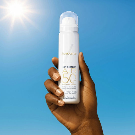 Lancaster Sun Perfect Air Invisible Αντηλιακό Mist Προσώπου SPF50 75ml