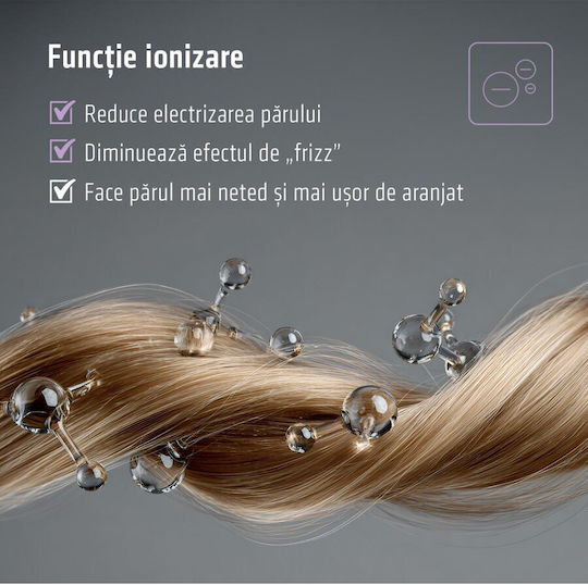 Heinner Heinner Electric Hair Brush with Air 1200W