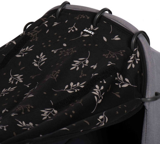 Dooky Stoff Kinderwagen Schwarz