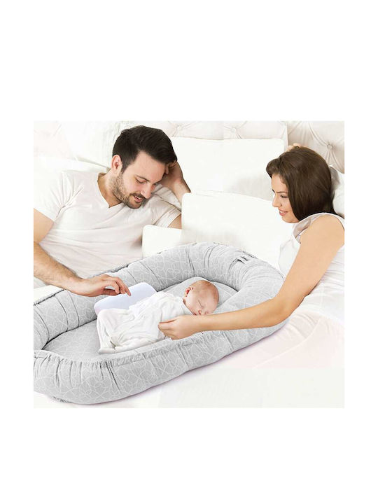 Baby Jem Baby Nest Pillow Gray
