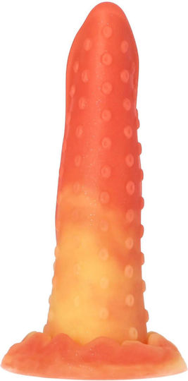 Toyz4lovers Monster Ρεαλιστικό Dildo με Βεντούζα Πορτοκαλί