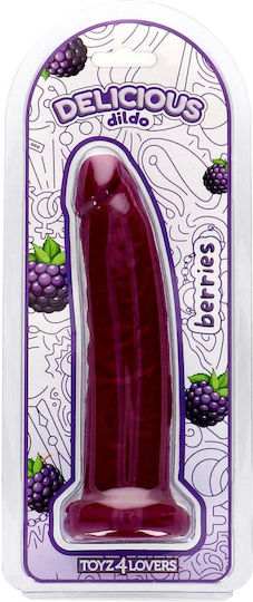 Toyz4lovers Dildo Ρεαλιστικό Dildo με Βεντούζα Μωβ