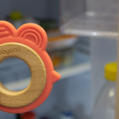Babyono Flower Μασητικός Κρίκος Οδοντοφυΐας από Σιλικόνη για 0 m+