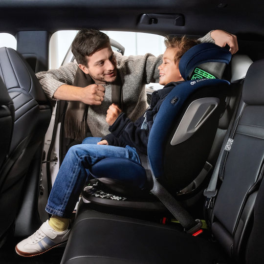 Kinderkraft I-Grow 2 Plus Καθισματάκι Αυτοκινήτου i-Size με Isofix Grey