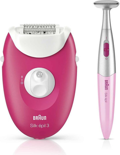Braun Silk Epil 3 Σετ Αποτρίχωσης Epilator για Σώμα & Μπικίνι SE3420