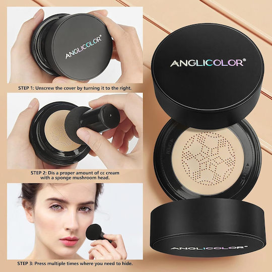 Anglicolor Fond De Ten Cremă Natural Nude 30ml Bej Natural Bb Cremă 03