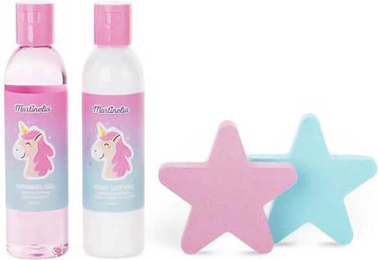 Bathroom Set Martinelia Unicorn 4 Pieces