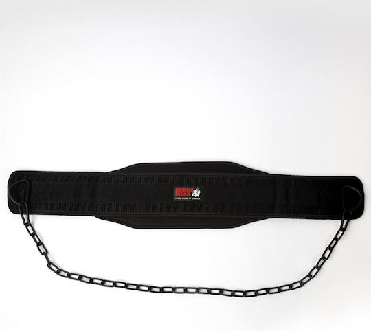 Gorilla Wear Nylon Dip Belt – Black