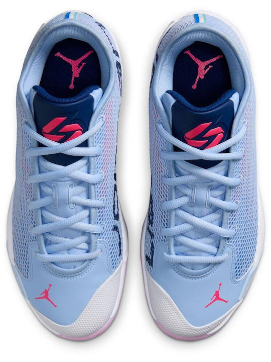 Luka 77 Low Basketball Shoes Light Marine / Blue Void / White / Hyper Pink