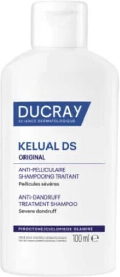 Ducray Kelual Ds Σαμπουάν κατά της Σμηγματορροϊκής Δερματίτιδας για Βαμμένα Μαλλιά 100ml