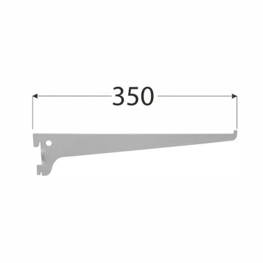 Единичен Конзолен 350мм Сив