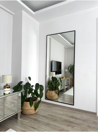 SteweHome STE-010203-P10203 Καθρέπτης Ολόσωμος Ορθογώνιος Μαύρος 180x80cm SteweHome STE-010203-P10203 Καθρέπτης Ολόσωμος Ορθογώνιος Μαύρος 180x80cm