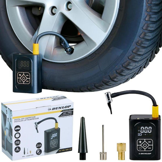 Dunlop Тромба За Автомобил 150PSI Презареждаща 12V