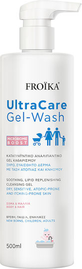 Froika Ultracare Gel-Wash Bubble Bath in Gel with Ceramides for Nourishing 500ml
