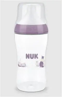 Nuk Πλαστικό Μπιμπερό Perfect Match Κατά των Κολικών με Θηλή Σιλικόνης για 3+ μηνών 260ml
