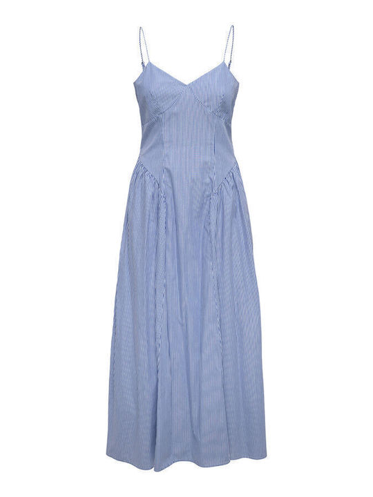 Summer Maxi Dress Surf The Web Bright White