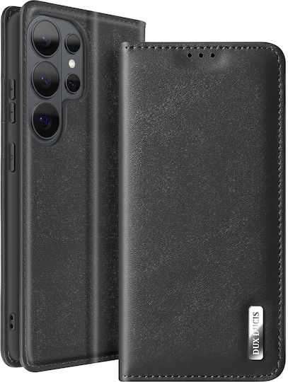 Dux Ducis Anti-rfid Калъф Портмоне Galaxy S26 Ultra Qi Съвместим С Безжично Зареждане Черен
