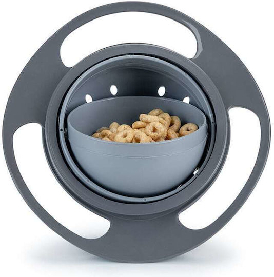 Baby Jem Kinderessschale Essensschälchen aus Plastik Gray