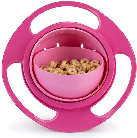 Baby Jem Kinderessschale Essenschüssel Rosa aus Plastik Rosa 350