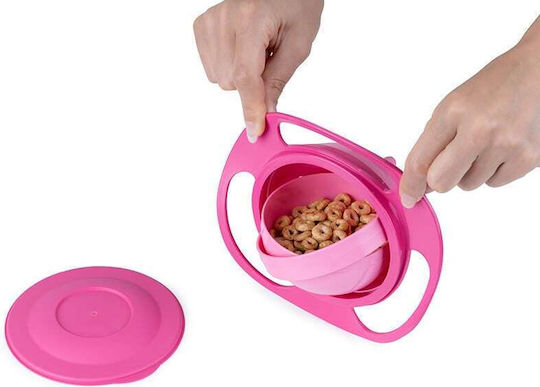 Baby Jem Kinderessschale Essenschüssel Rosa aus Plastik Rosa 350