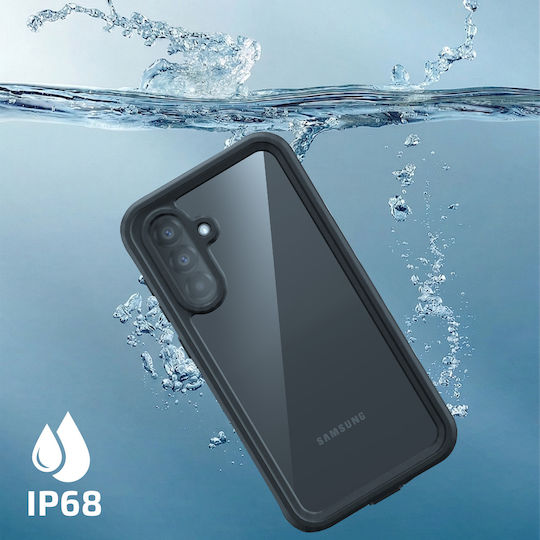 Shellbox Complete 360° Case Galaxy A56 Ip68 Waterproof Transparent Black