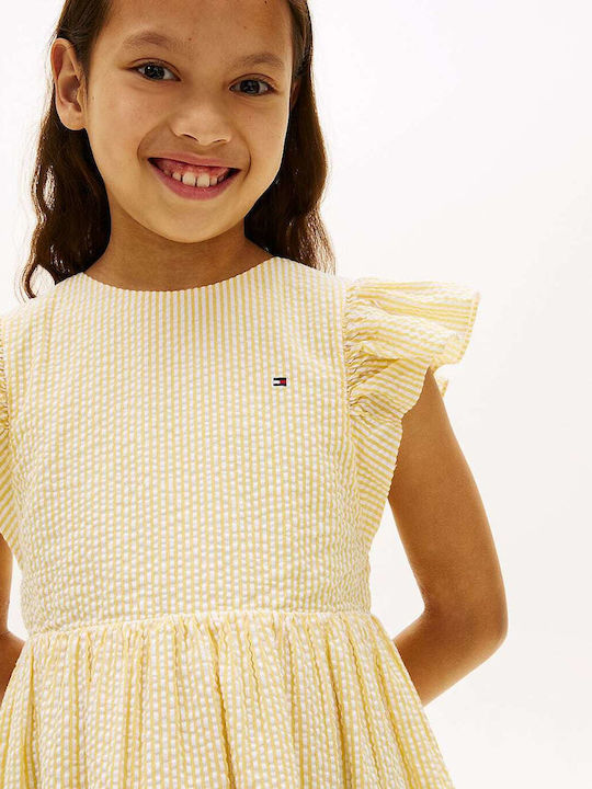 Girls Dress Yellow