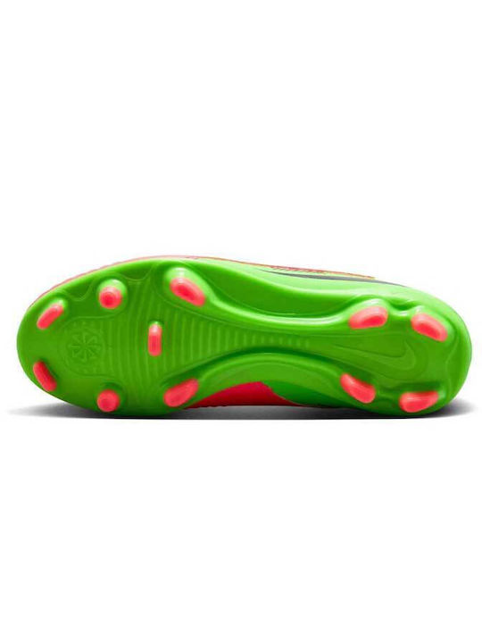 Kids Soccer Cleats Phantom 6 Low Academy Molded Pink