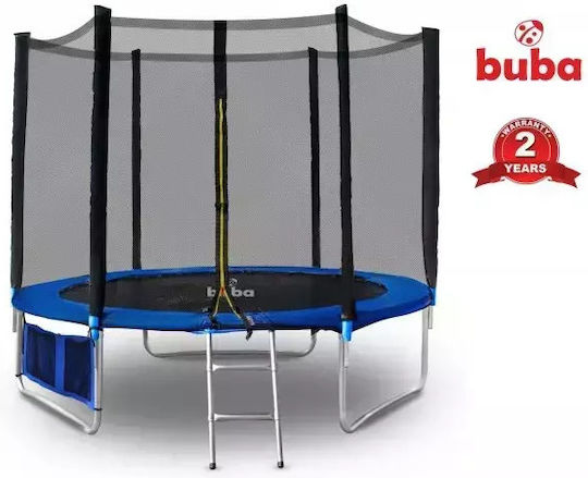 Buba Trampolin Draußen Durchmesser 366cm mit Netz & Leiter