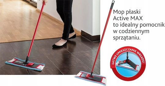 Vileda Active Max Flacher Parkettmop