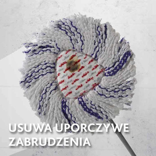 Vileda Microfibre Περιστρεφόμενη Ανταλλακτικό Σφουγγαρίστρας