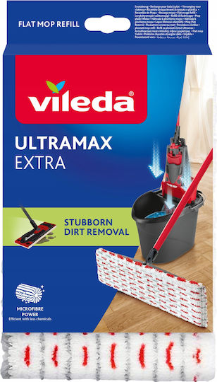 Vileda Ultramax and Ultramat Ανταλλακτικό Πανί Παρκετέζας 2τμχ