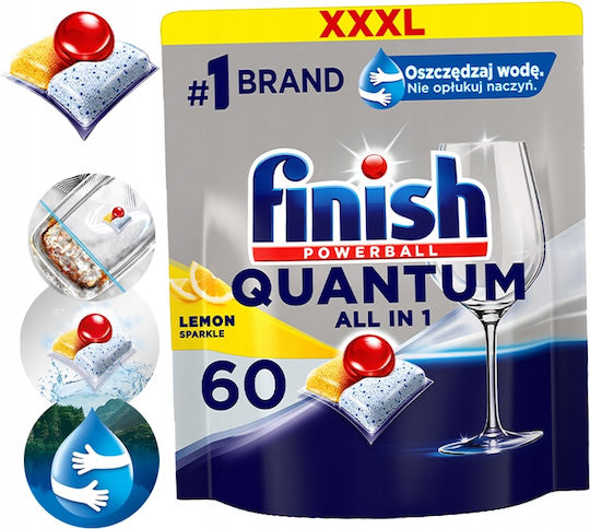 Reckitt 60 Κάψουλες Πλυντηρίου Πιάτων Οικολογικές
