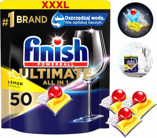 Reckitt 50 Capsule Ecologice Profesionale Pentru Mașina de Spălat Vase