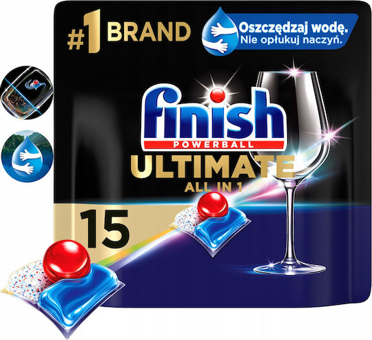 Reckitt 15 Capsule Profesionale Pentru Mașina de Spălat Vase