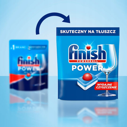 Finish Power All-in-1 85 Capsule Pentru Mașina de Spălat Vase Ecologice