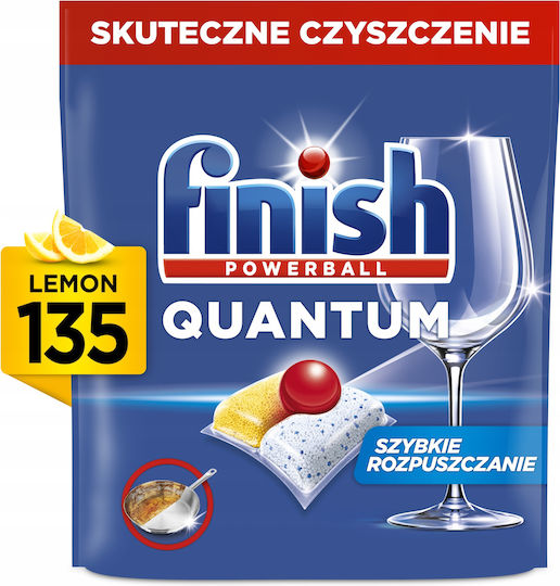 Finish Quantum 135 Капсули За Съдомиялна Машина