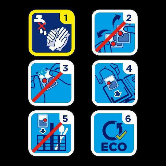 Reckitt 50 Capsule Ecologice Profesionale Pentru Mașina de Spălat Vase