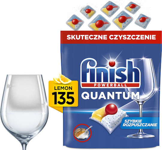 Finish Quantum 135 Капсули За Съдомиялна Машина