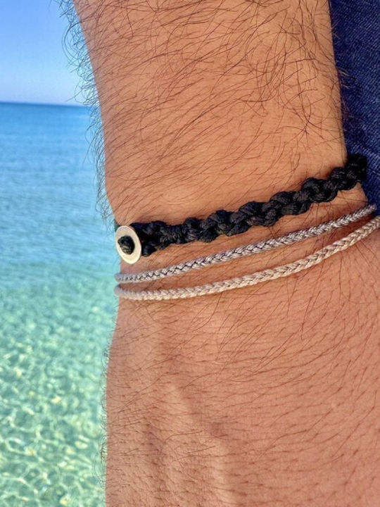 Armband "Komboski Mini Mal" Dunkel Beige