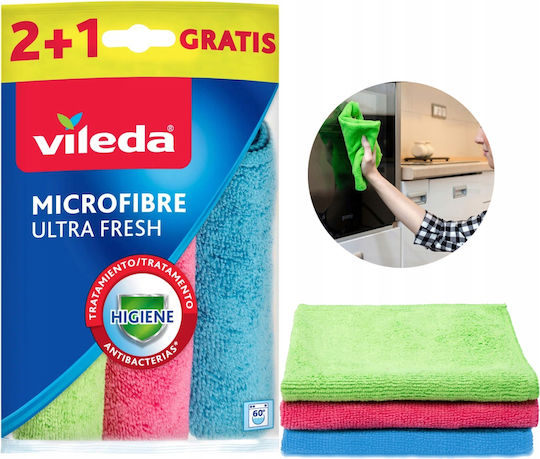 Vileda Ultra Fresh Mikrofasertücher 3 Stück