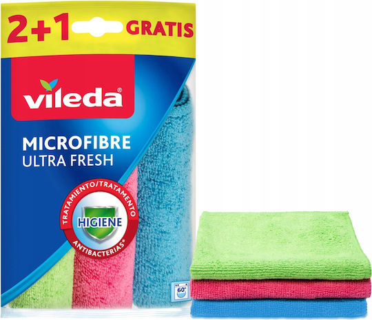 Vileda Ultra Fresh Mikrofasertücher 3 Stück