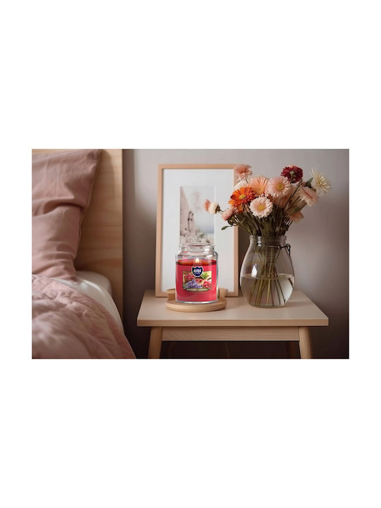 Aura Glass Aromatic Candle In Jar With Cinnamon Scent