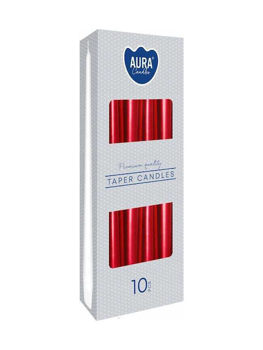 Aura Glass Αρωματικό Κερί Κηροπηγίου με Άρωμα Cotton 10τμχ