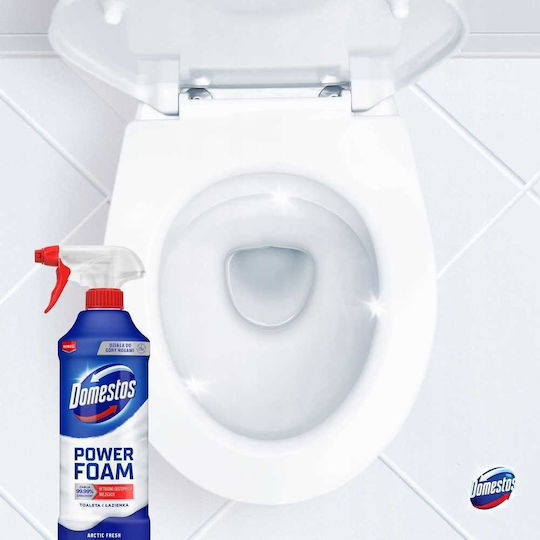 Domestos Професионален Power Почистващ Продукт За Баня Спрей За Тоалетна С Аромат Свежест 435мл