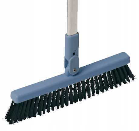 Lobby Set Dustpan Closed On Rod + Broom Lobby System 25 Cm