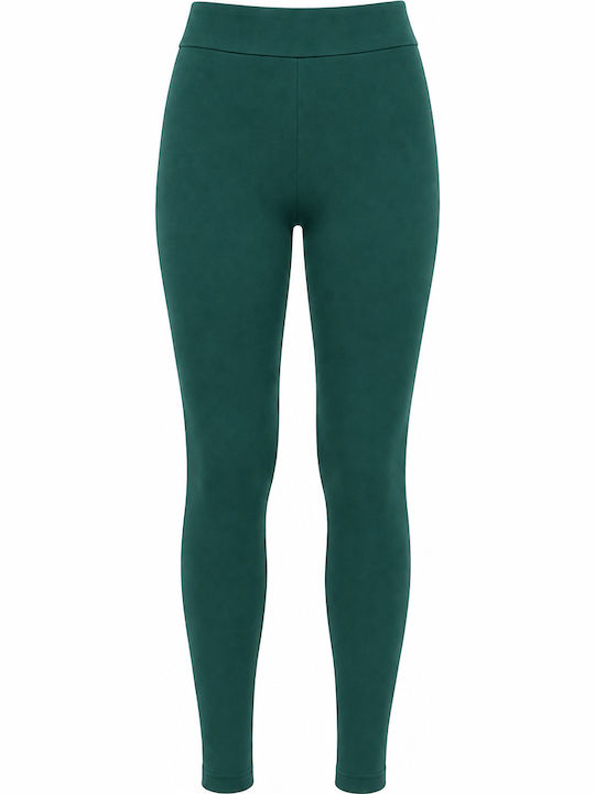 Damen Leggings Täglich Gekürzt Hohe Taille Grüne