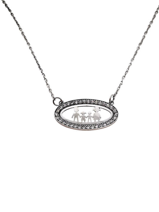 Kosmima1 Necklace Family From Silver