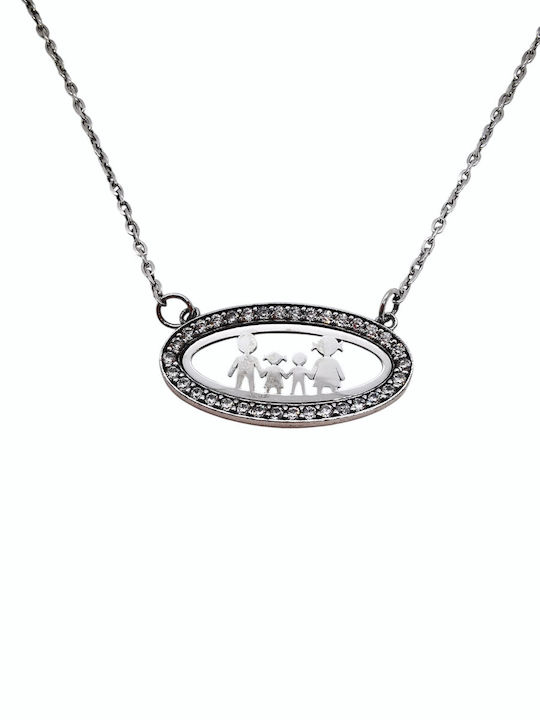 Kosmima1 Necklace Family From Silver