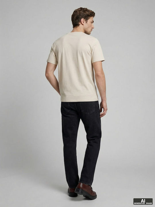 T-shirt Εκρου